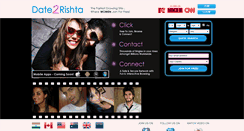 Desktop Screenshot of date2rishta.com